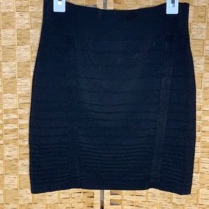 Rock & Republic Textured Knit Mini Skirt Size XL